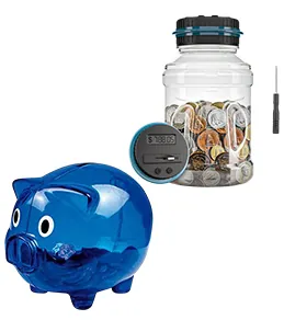 Piggy Banks & Money Jars