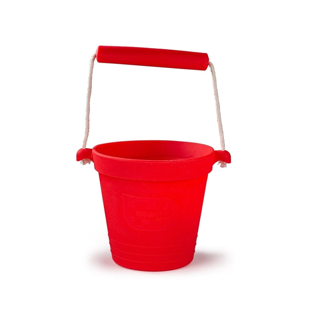 Bigjigs Toys Cherry Red Activity Bucket Sensory Play Toy for Toddlers and Preschoolers