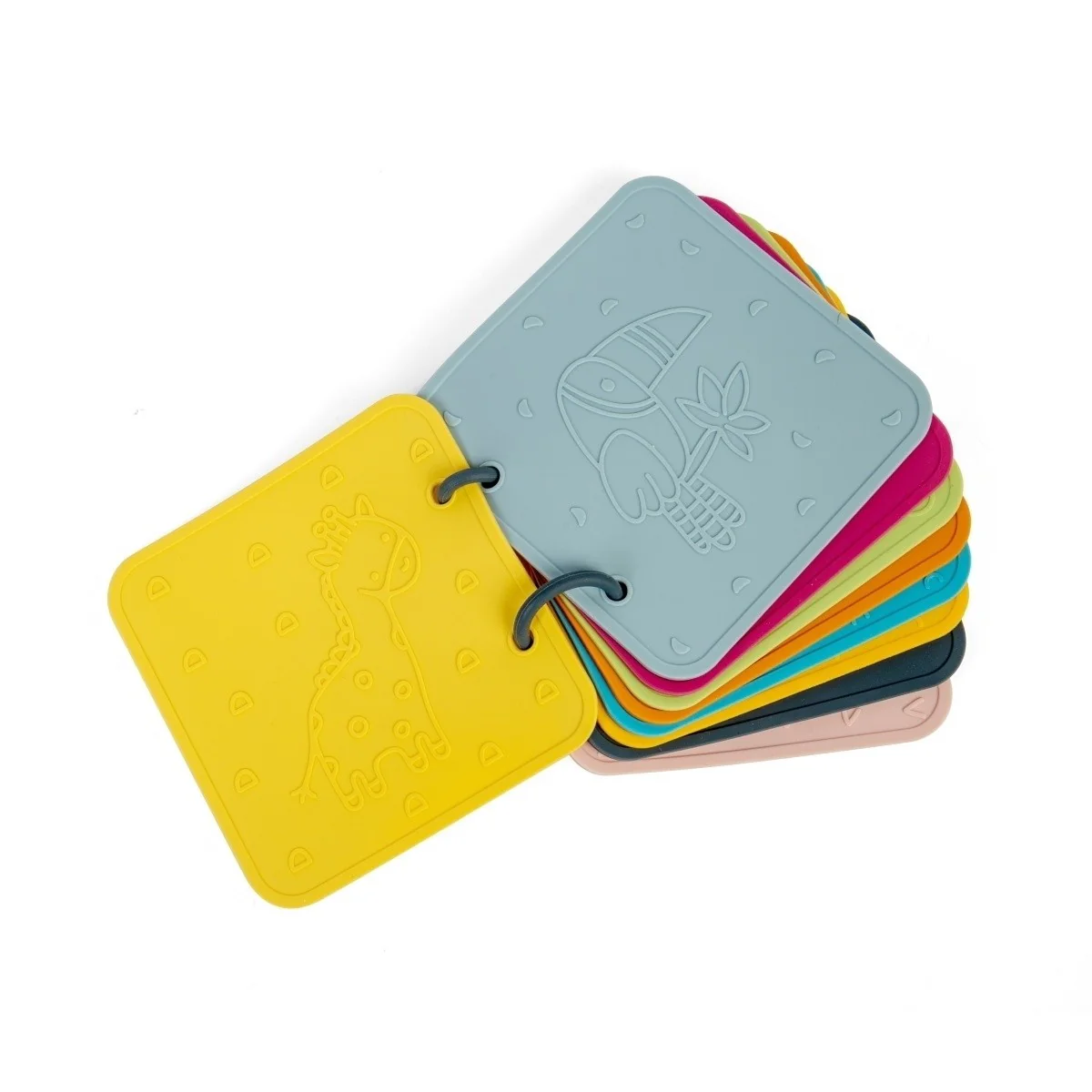 Bigjigs Toys Bath Book for Babies Soft Waterproof Baby Book for Bath Time