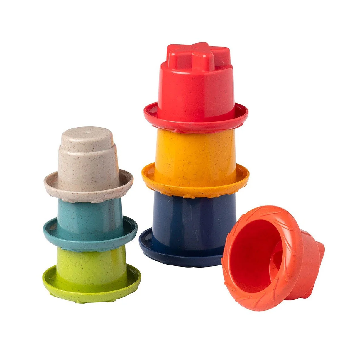 Tolo Toys Bio Rainbow Stackers organic Stacking Toy for Toddlers