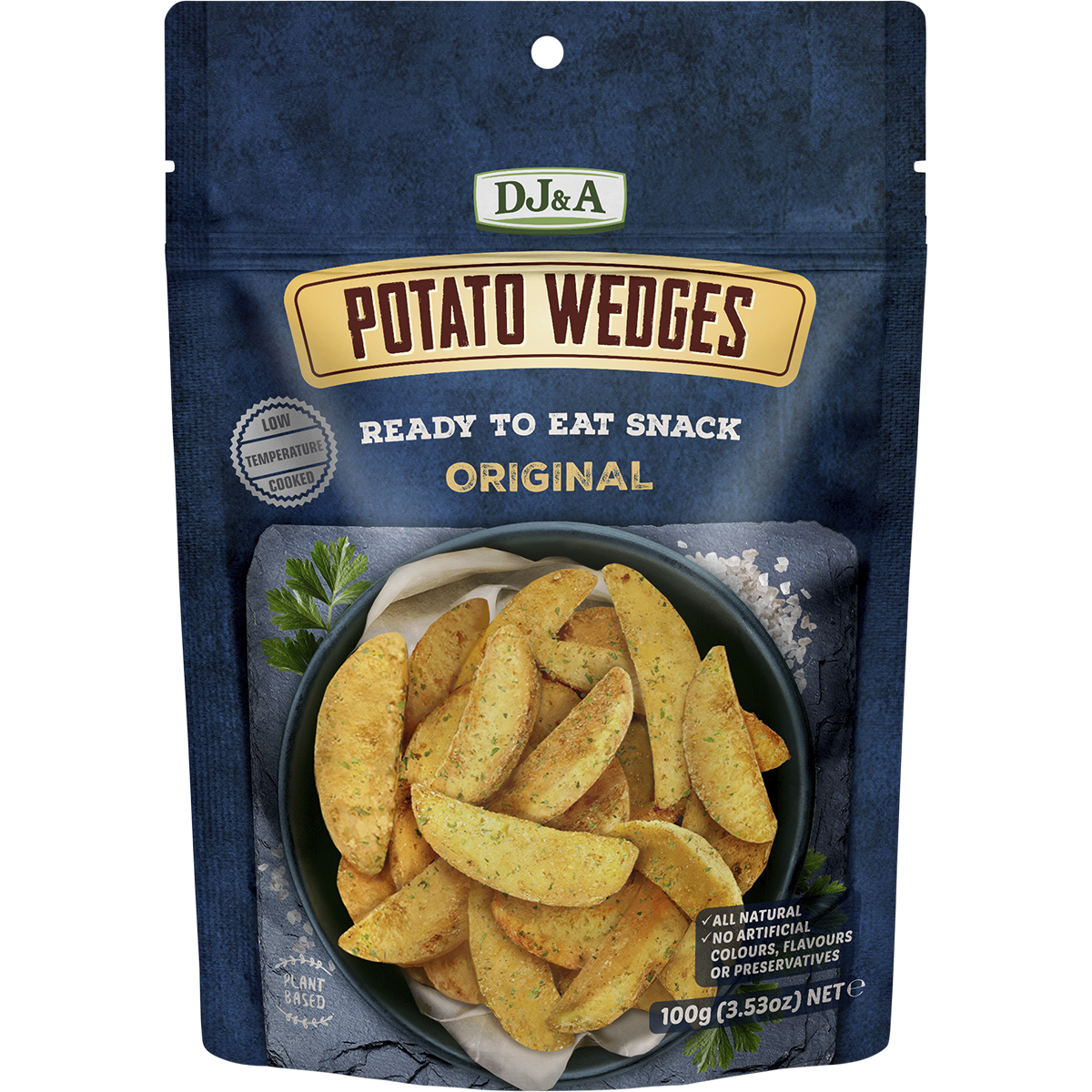 DJ&A Potato Wedges 9x100g