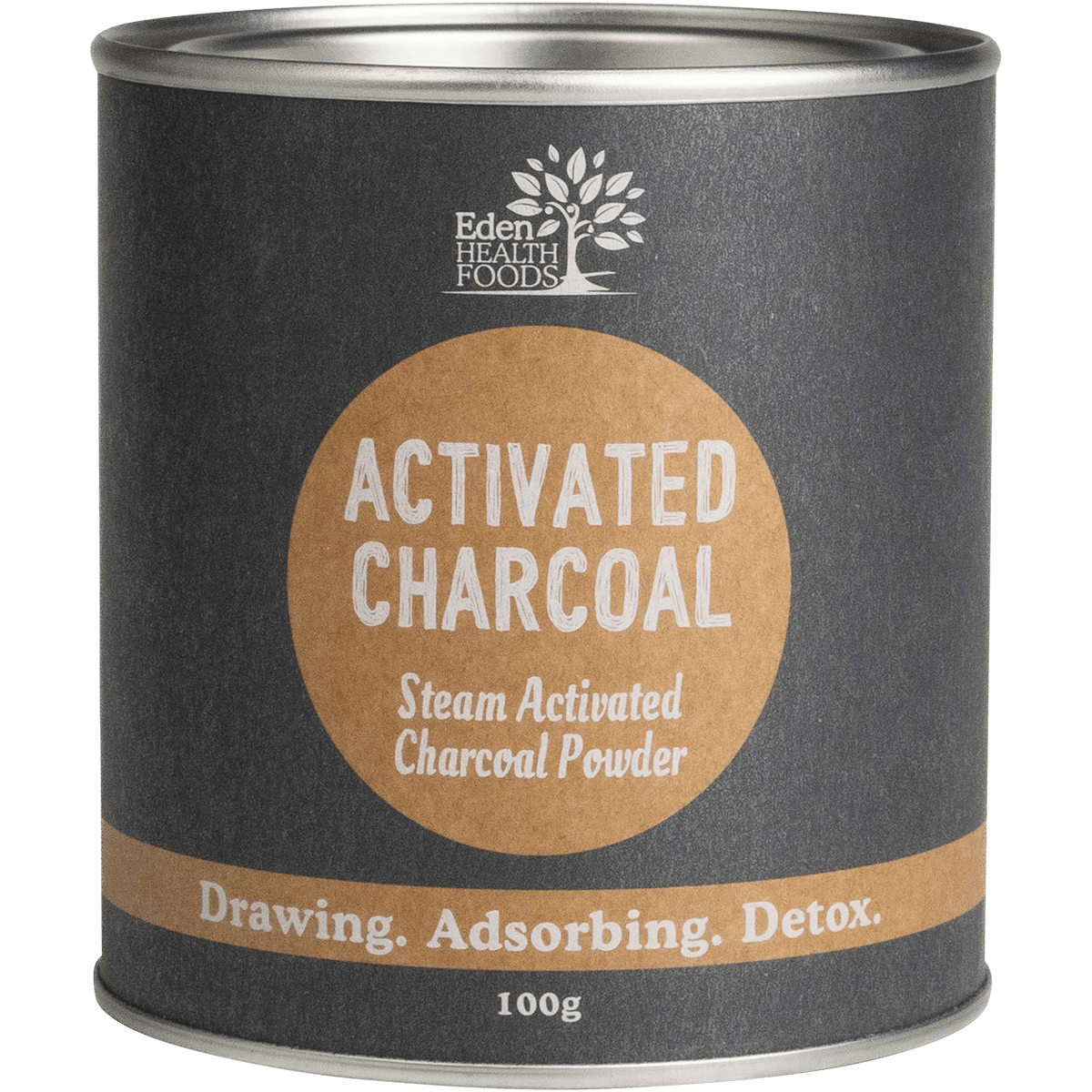 Eden Healthfoods Activated Charcoal Steam Activated Charcoal Powder