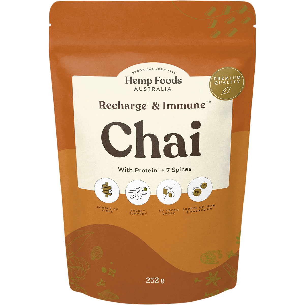 Hemp Foods Australia Chai Recharge & Immunity