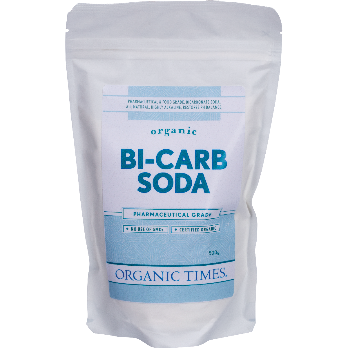 Bi-Carb Soda Organic Pharmaceutical Grade 500g