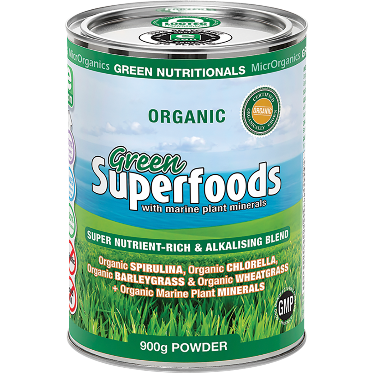 Green Nutritionals Organic Green Superfoods Powder
