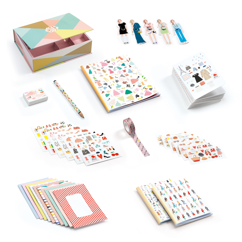 Djeco Tinou Stationery Box Set