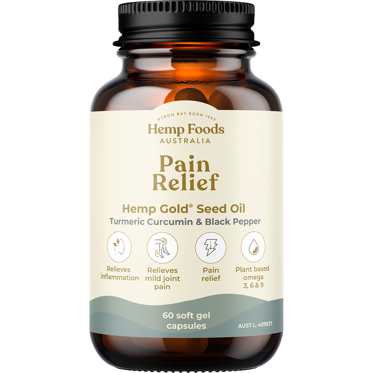 Pain Relief with Hemp Gold Seed Oil