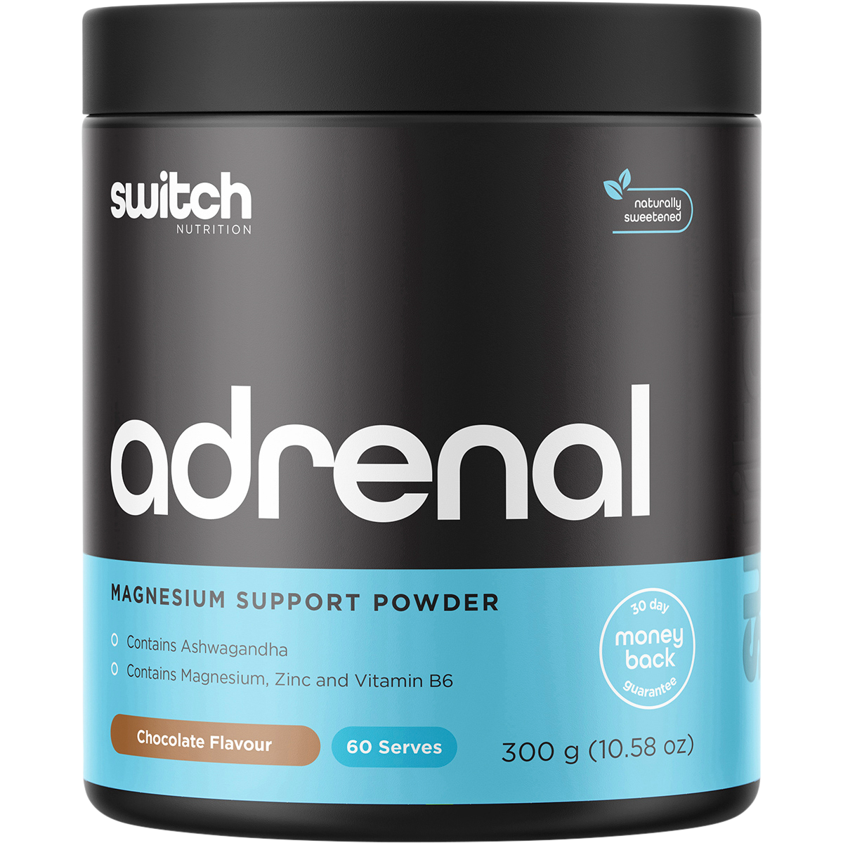 Switch Nutrition Adrenal Magnesium Support Powder 300g