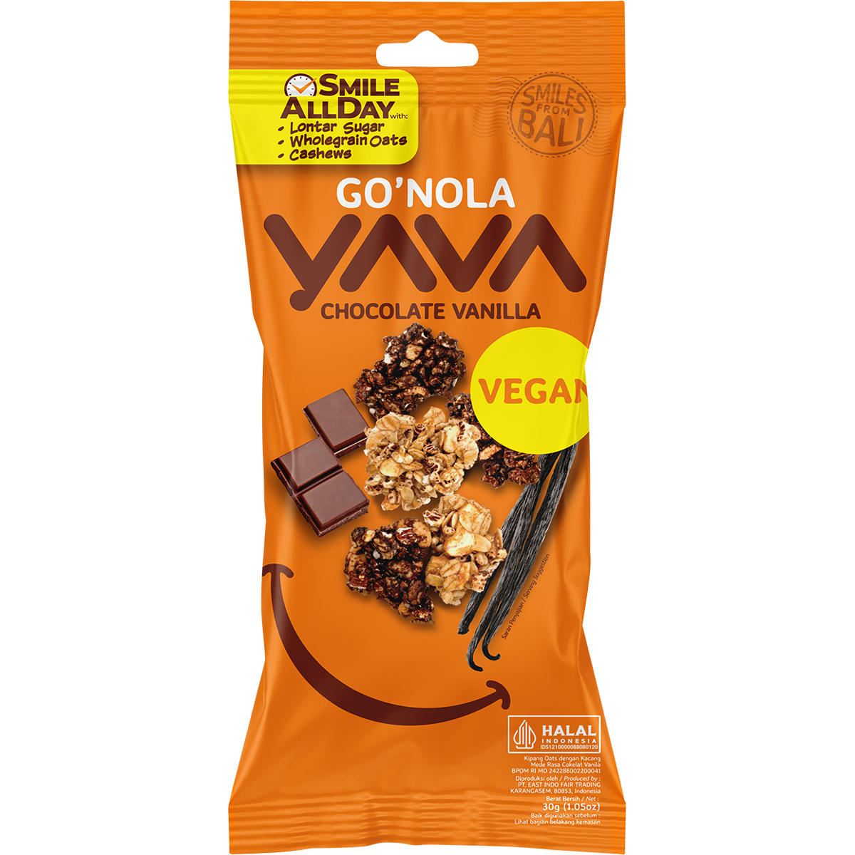 Go'Nola Chocolate Vanilla 12x30g
