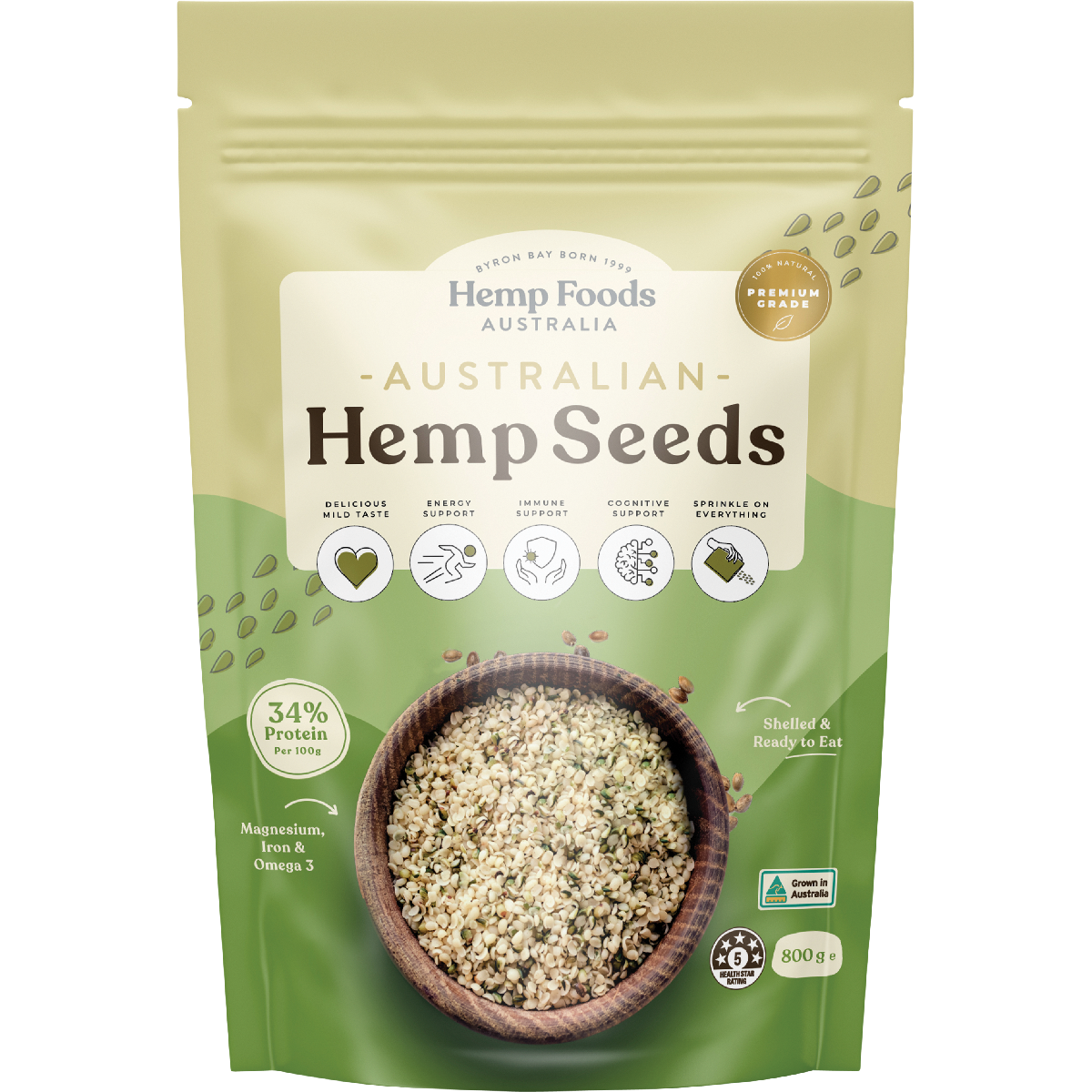 Hemp Foods Australia Australian Hemp Seeds Hulled