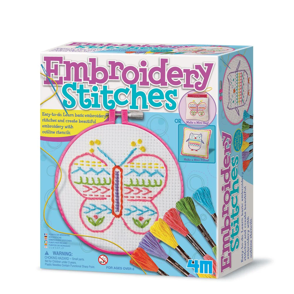 4M Easy To Do Embroidery Stitches