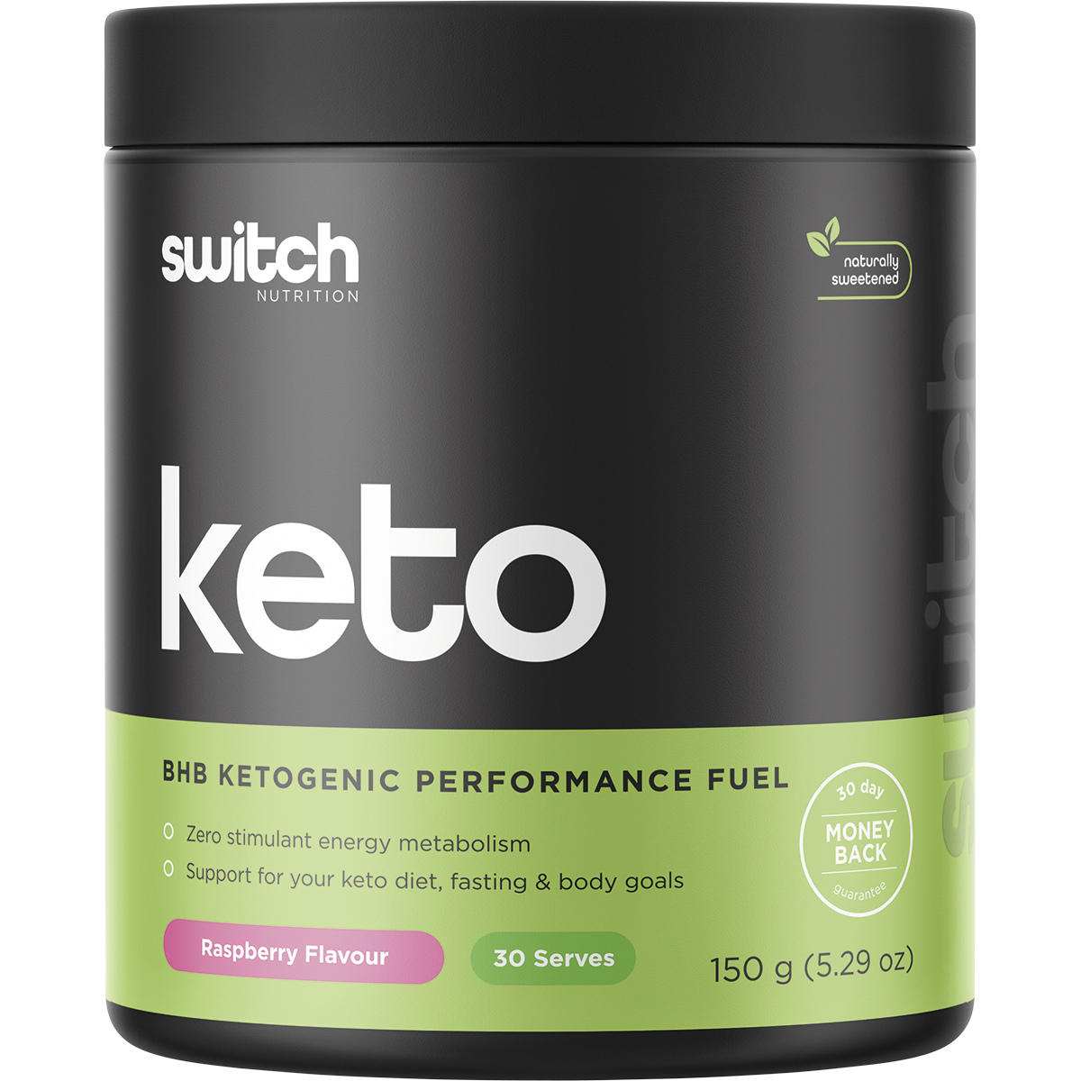 Switch Nutrition Keto BHB Ketogenic Performance Fuel 150g