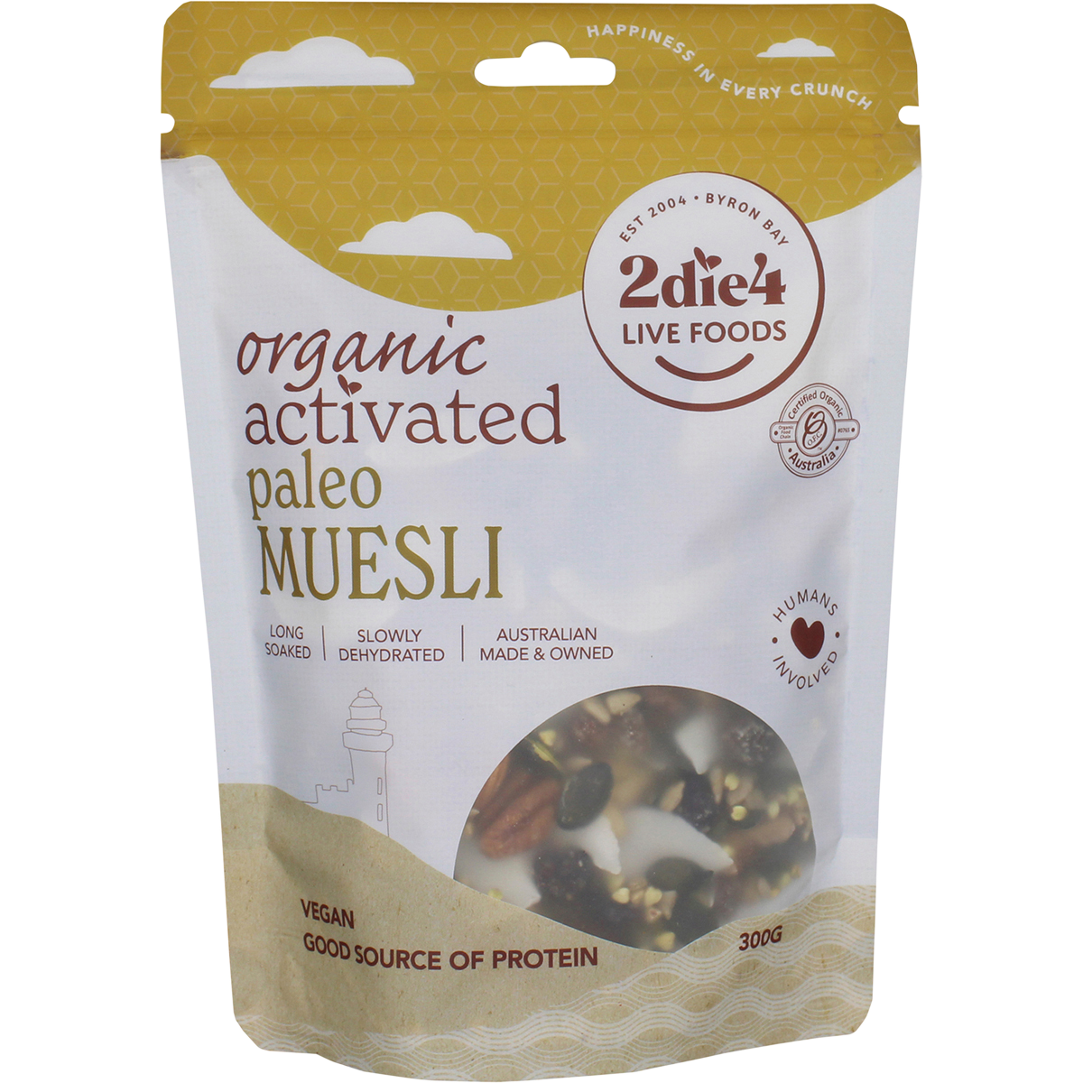 2die4 Live Foods Organic Activated Paleo Muesli