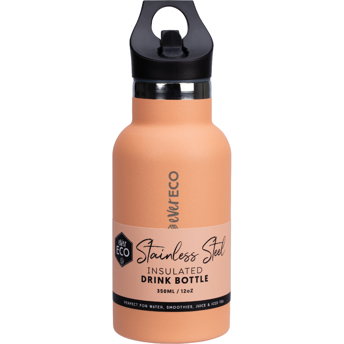 Ever Eco Insulated Stainless Steel Bottle Sip Lid 350ml