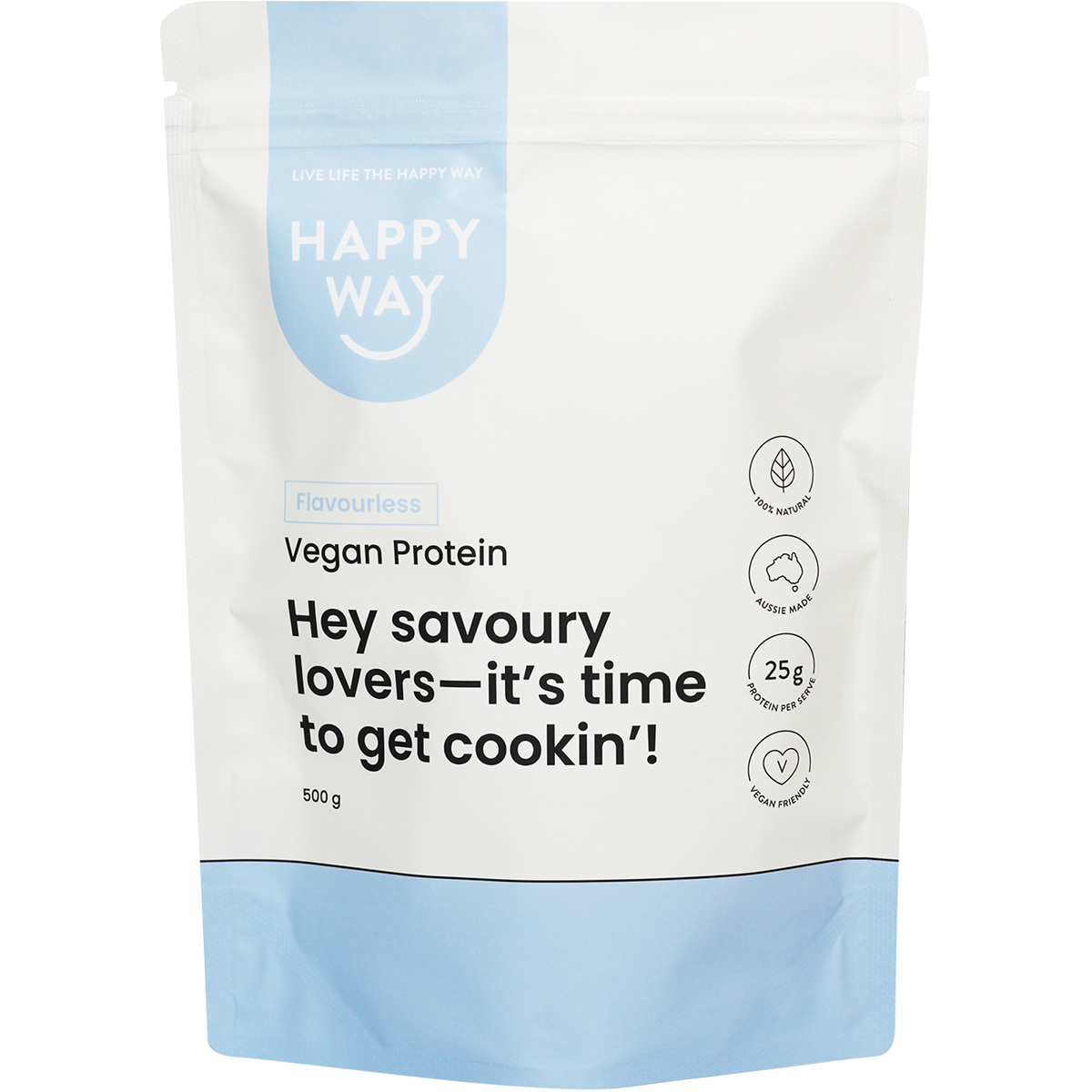 Vegan Protein Powder Flavourless 500g