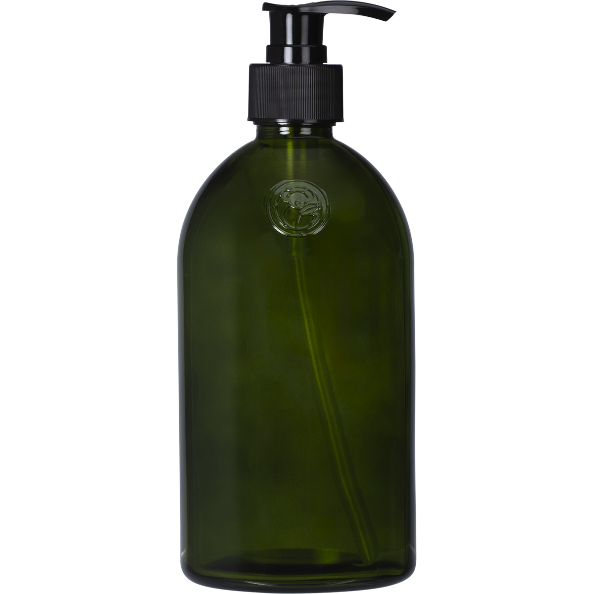 Apothecary Glass Bottle with Pump 6x500ml