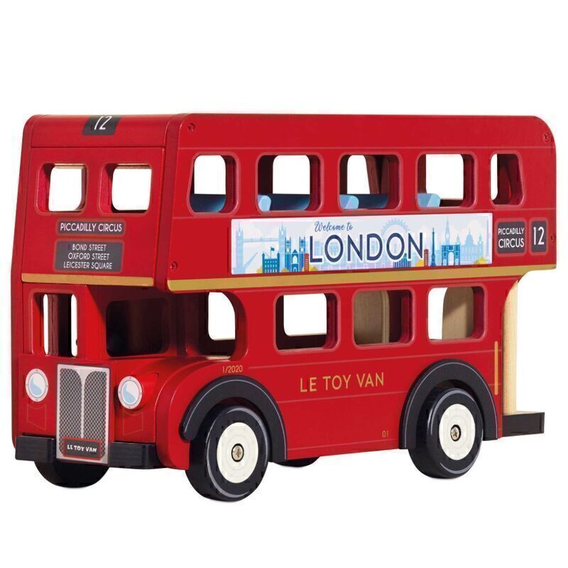 Le Toy Van London Wooden Bus