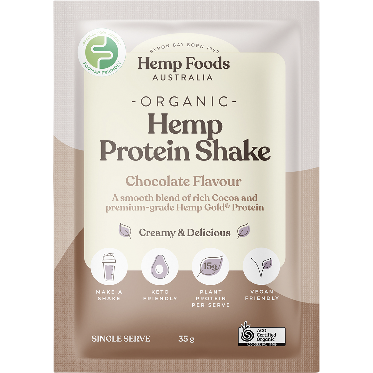 Hemp Foods Australia Organic Hemp Protein Shake 7x35g