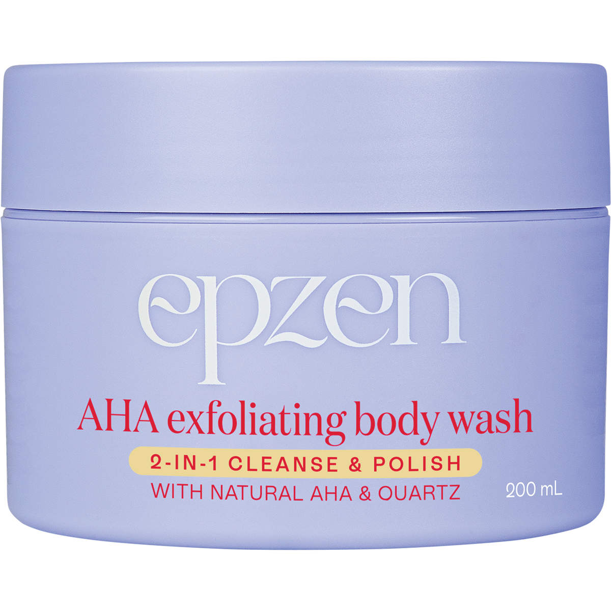 AHA Exfoliating Body Wash 2-in-1 Cleanse & Polish 200ml