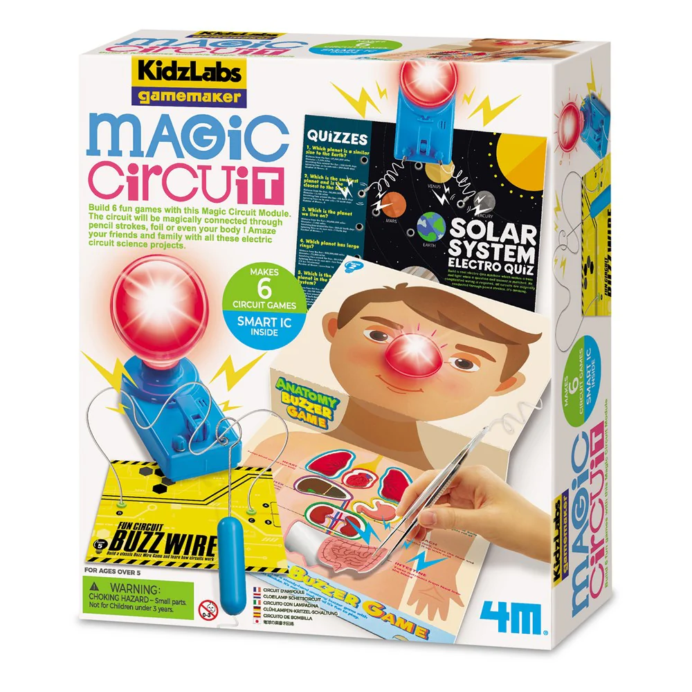 4M KidzLabs Gamemaker Magic Circuit Games