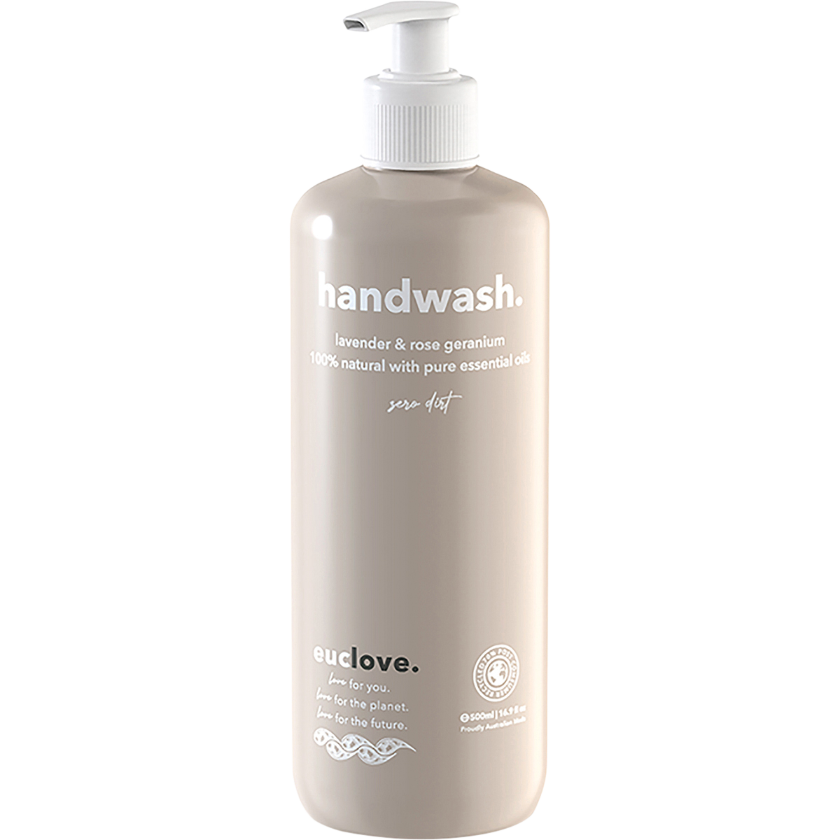 Hand Wash Lemongrass, Palmarosa & Cedarwood 500ml