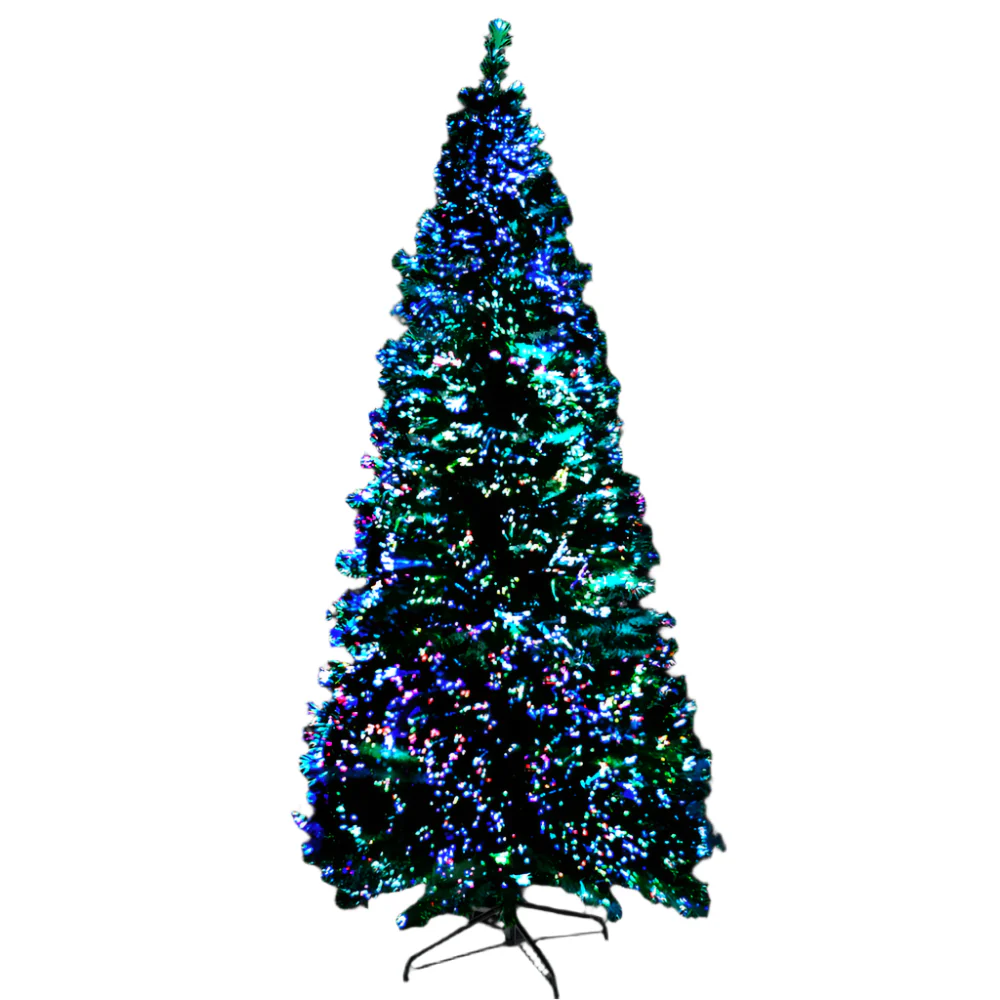 Jingle Jollys 1.8m Christmas Tree Optic Fibre LED Xmas tree