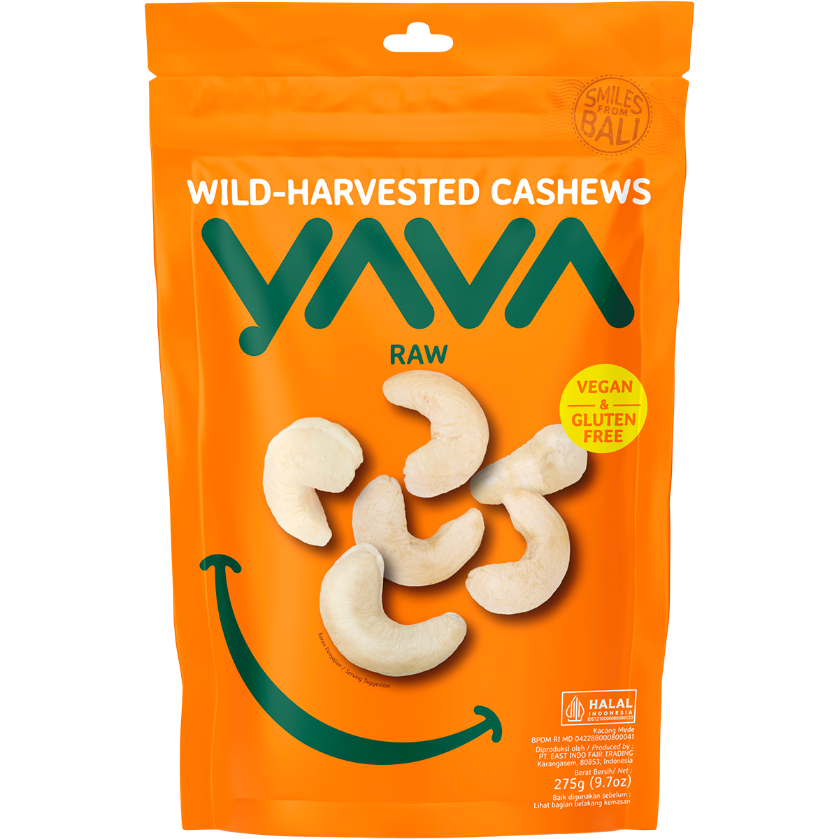 Wild-Harvested Cashews Raw