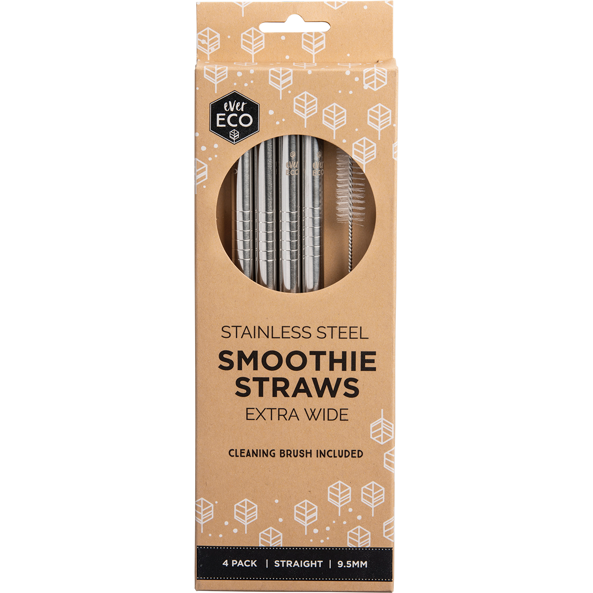 Stainless Steel Straws Straight Smoothie