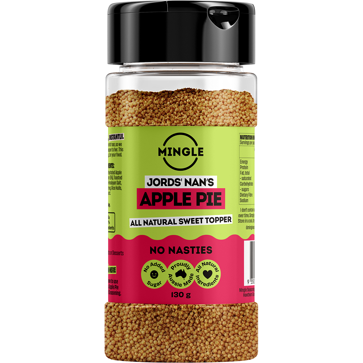 Jord's Nan's Apple Pie All Natural Sweet Topper 130g