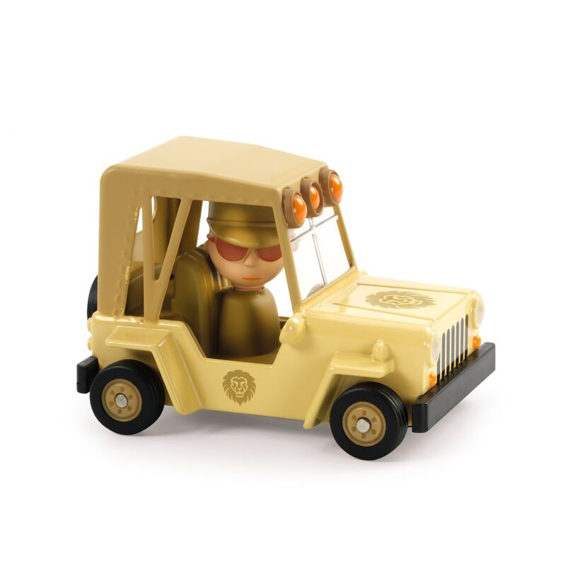 Djeco Lion Safari Crazy Motors