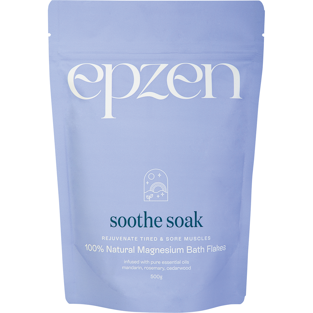 Magnesium Bath Flakes Soothe Soak 500g