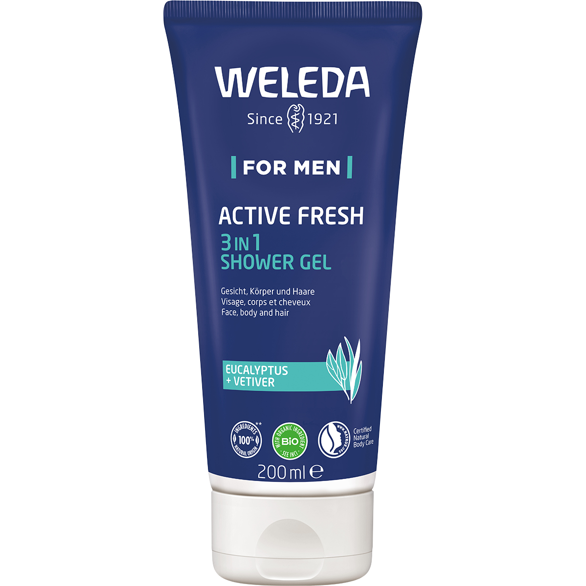 Active Fresh 3 in 1 Shower Gel Men 200ml