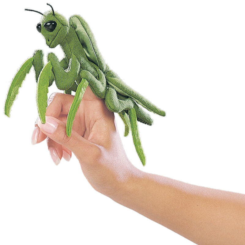 Folkmanis Pack of 6 Praying Mantis Finger Puppets