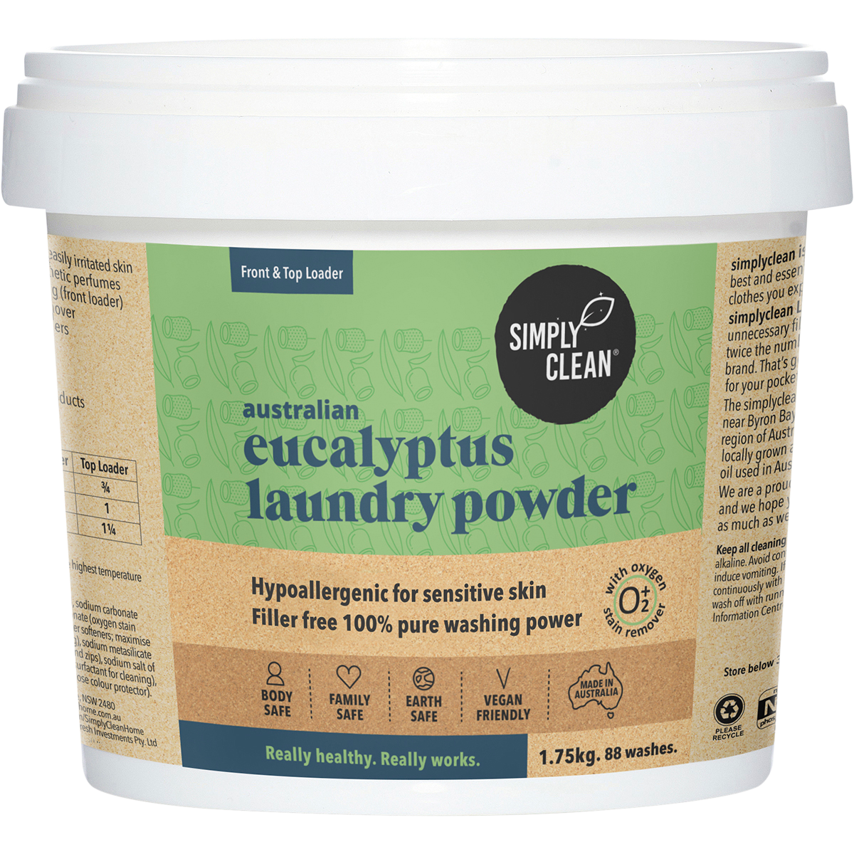 Laundry Powder Eucalyptus