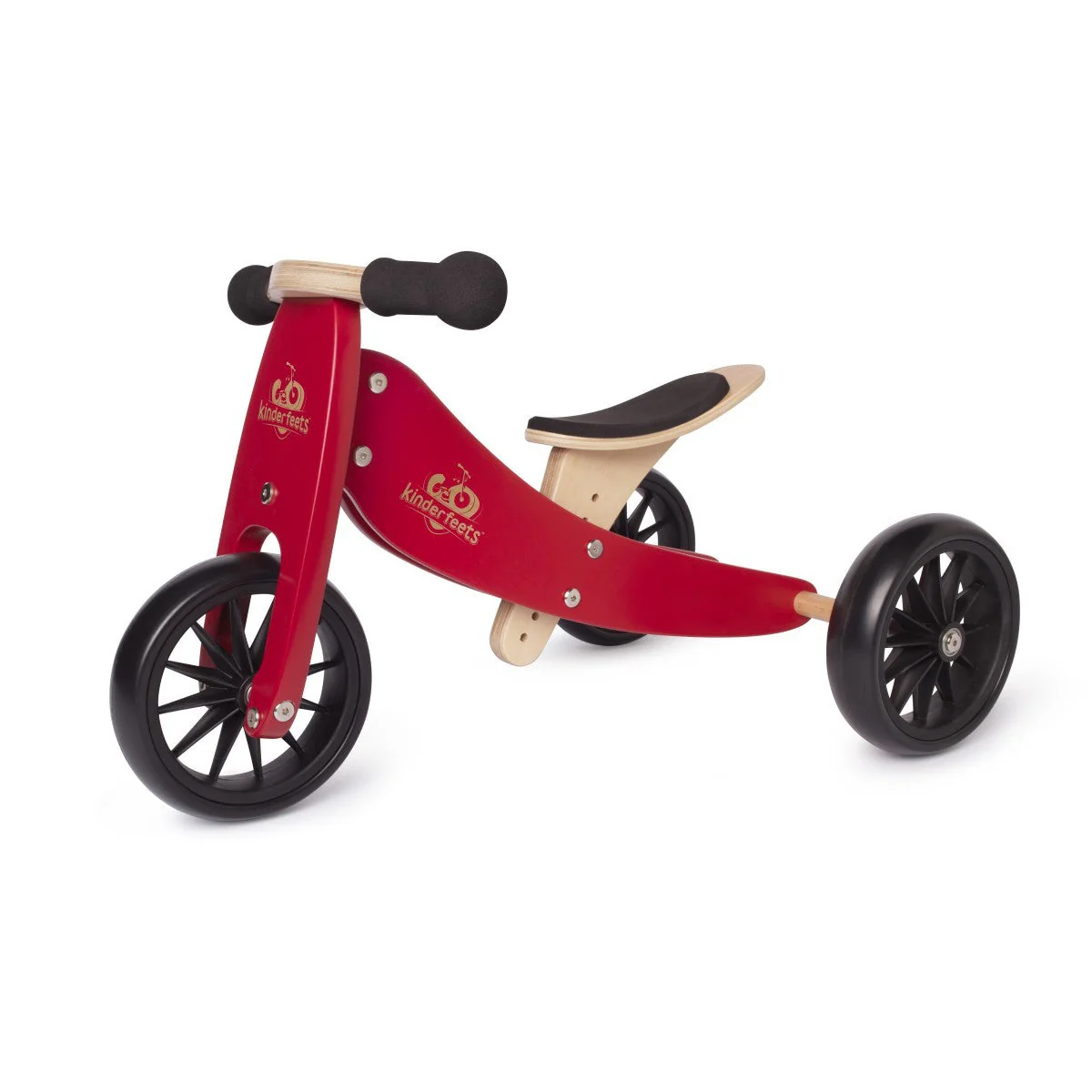 Kinderfeets Tiny Tot 2 in 1 Balance Bike & Trike for Toddlers