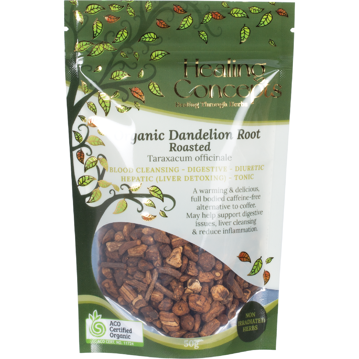 Organic Dandelion Root Roasted 50g