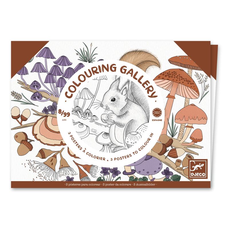 Djeco Naturalist Colouring Gallery