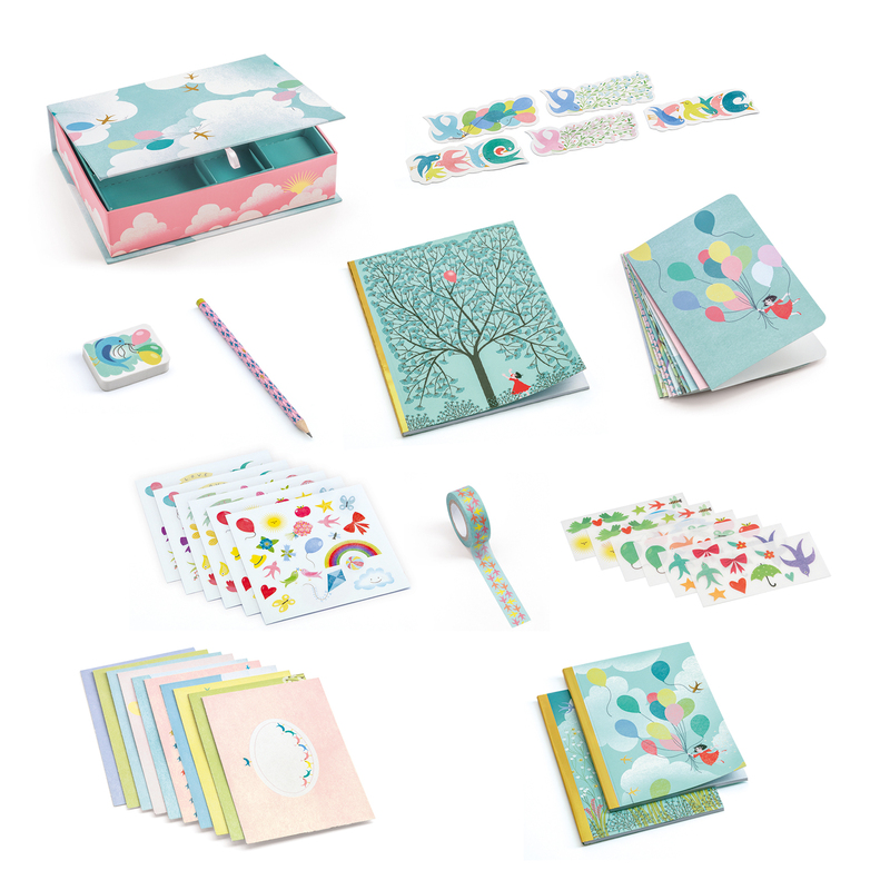 Djeco Charlotte Stationery Box Set