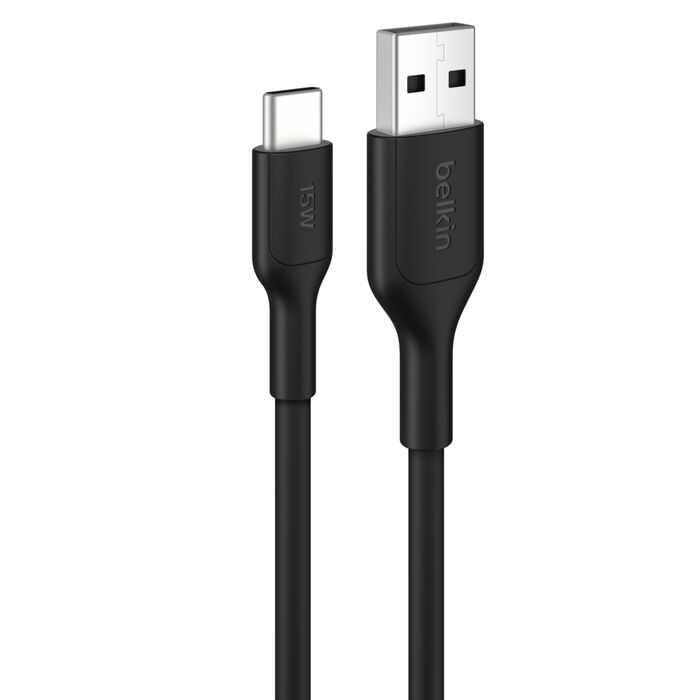 Belkin Boost Charge USB-A to C Cable - 0.15mUniversally compatible - Black