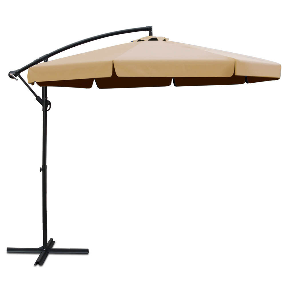 Instahut 3m Outdoor Umbrella Cantilever Garden Beach Patio