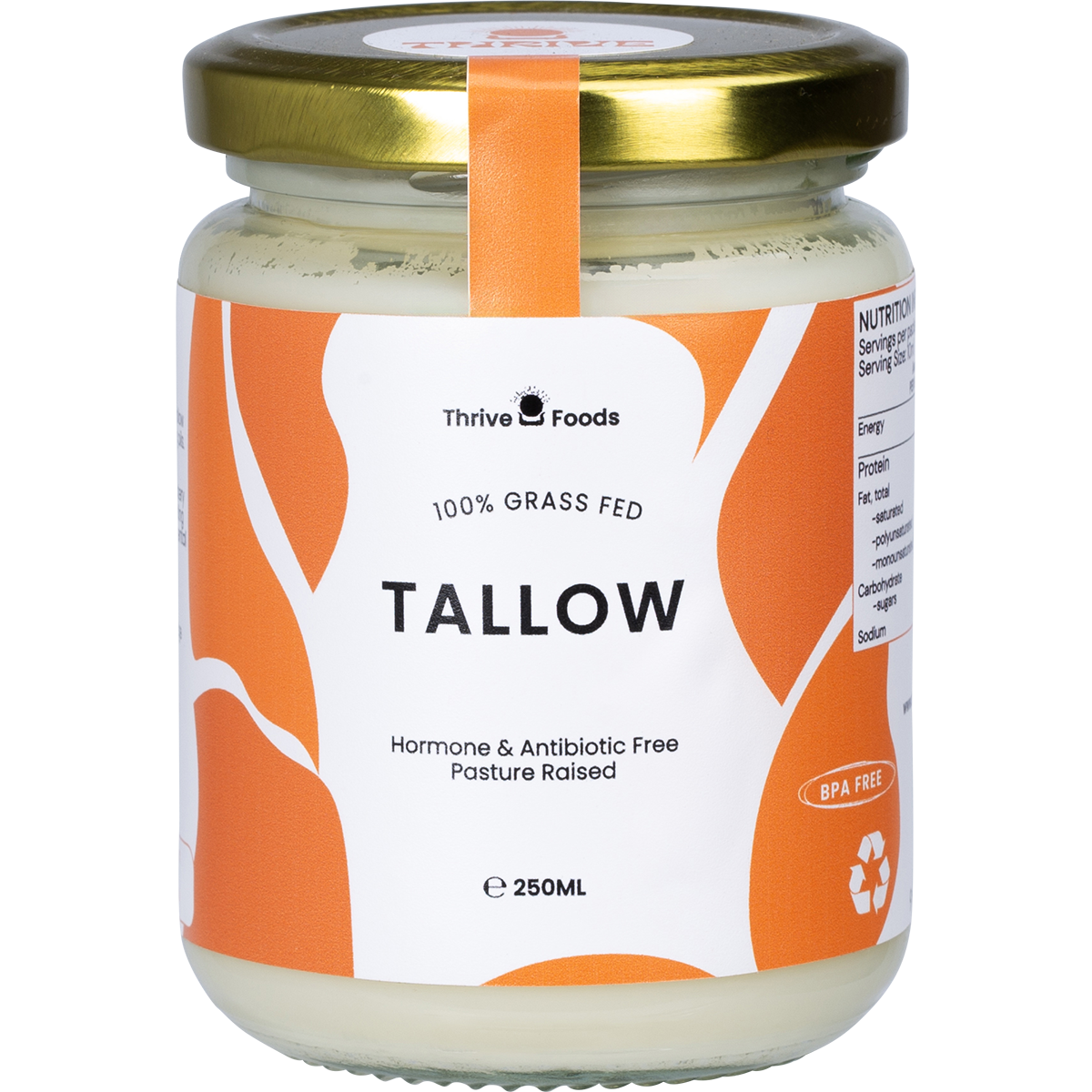 Thrive Tallow 100% Grass Fed Tallow