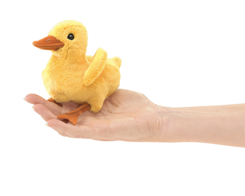 Folkmanis Pack of 3 Duckling Finger Puppets