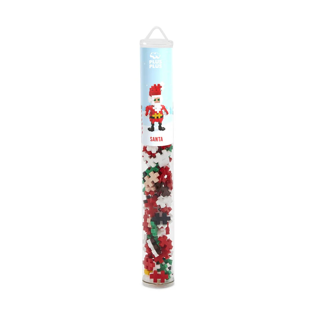 Plus-Plus Santa 100 pcs Tube