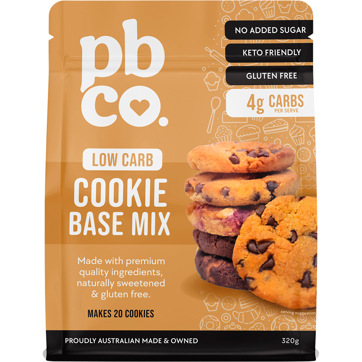 Cookie Mix Low Carb 320g