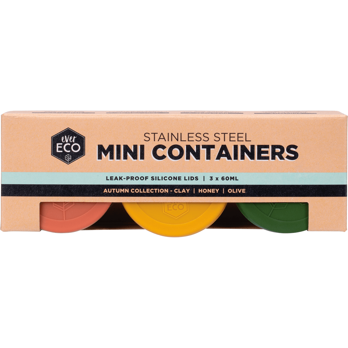 Stainless Steel Mini Containers Autumn Leak Resistant