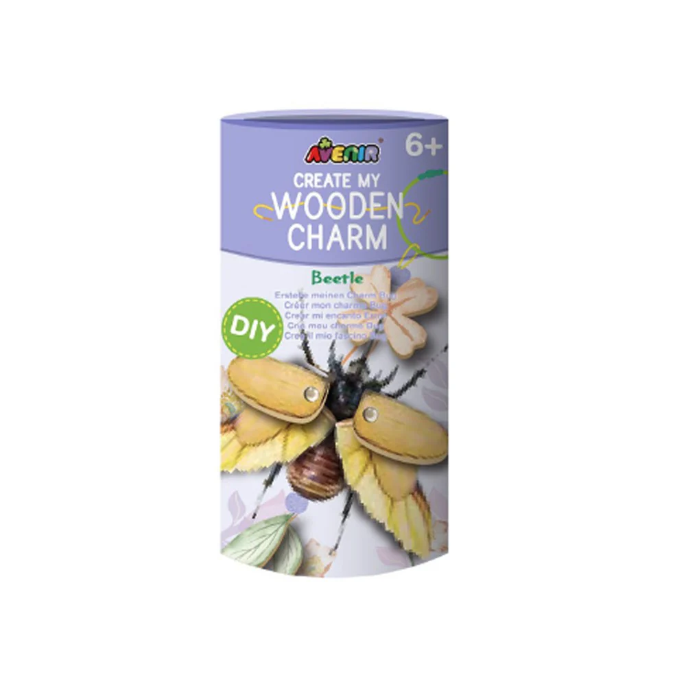 Avenir Create My Wooden Charm Beetle