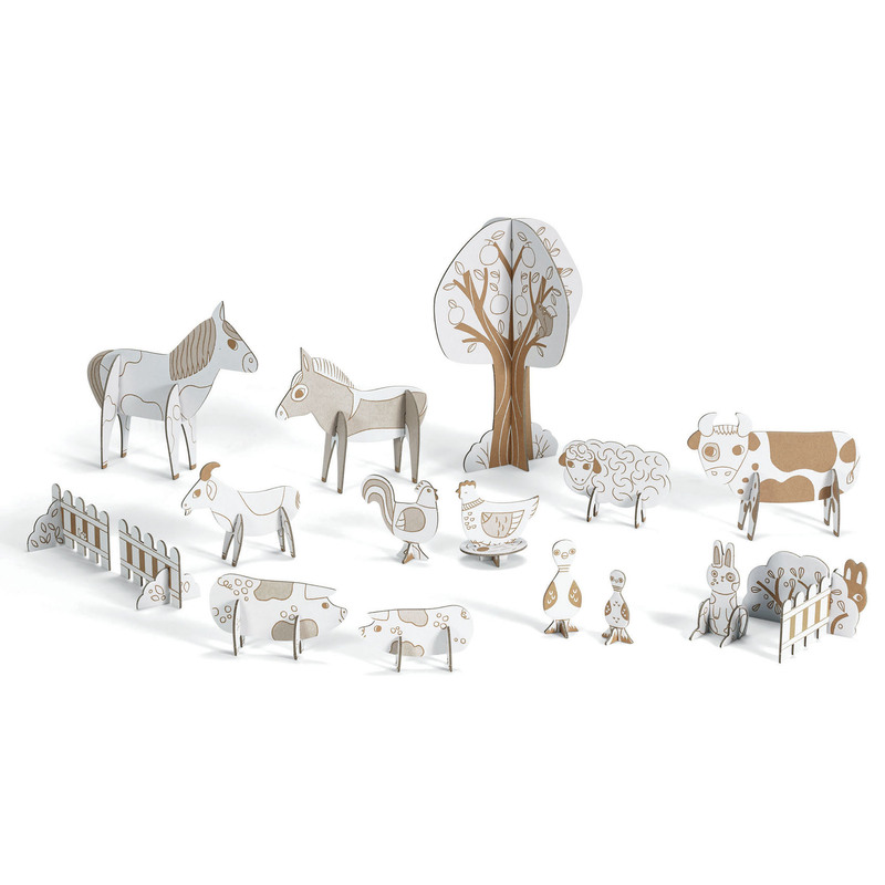 Djeco Cut Out Farm