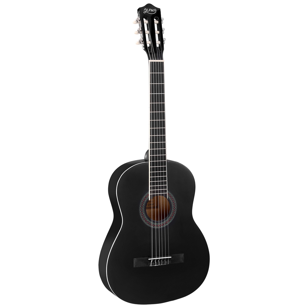 Alpha 39 Inch Classical Guitar Wooden Body Nylon String Beginner Gift
