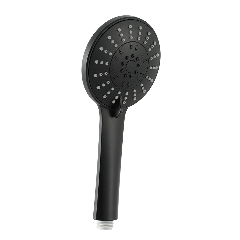Handheld Shower Head 4.5" High Pressure 5 Modes Poweful Round