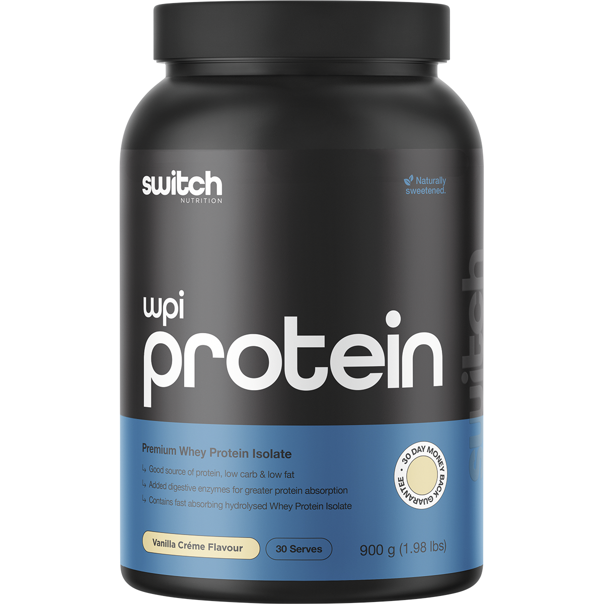 Switch Nutrition WPI Premium Whey Protein Isolate 900g